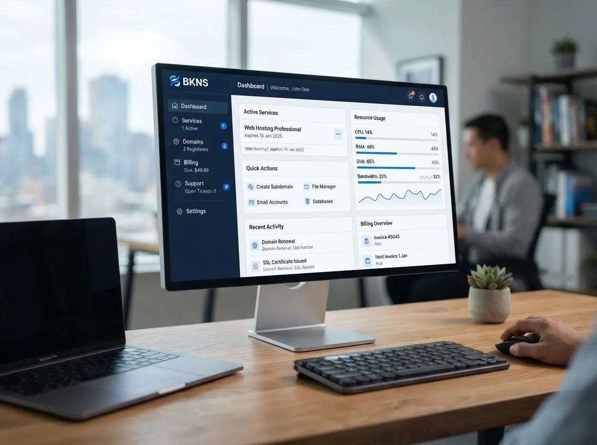 BKNS hosting review